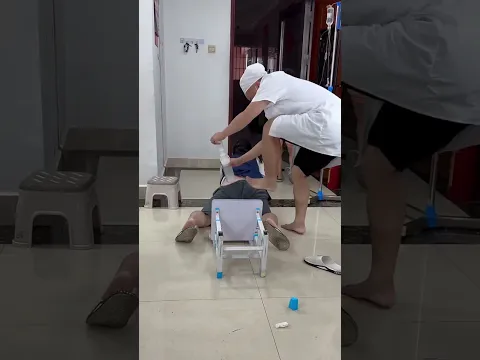 This girl scares a lot from injection🤣then doctor did this😍||#shorts #shortsfeed #funny #comedy