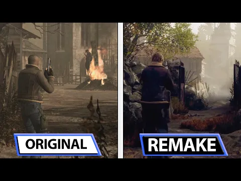 Resident Evil 4 | Original VS Remake | Graphics Comparison Trailer &amp; More Details!