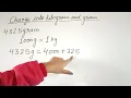 Class 3 Change into kilograms and gram
