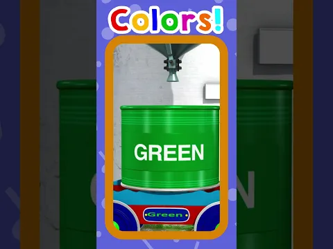The Color Train Goes Around 🎨 #LittleBabyBum #Shorts #color