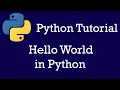 Python for beginners in telugu Hello world program in python telugu