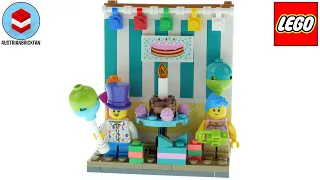 Lets celebrate! LEGO 40584 Birthday Diorama Speed Build
