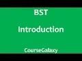 Binary Search Tree Introduction