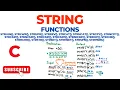 String - Functions strlen strrev strcat strcpy strspn strpbrk C Programming