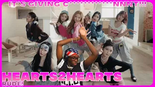 Download THEY'RE BECOMING A PROBLEM... 👀😮‍💨🌈| Hearts2Hearts 하츠투하츠 'RUDE!' MV REACTION MP3