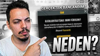 GERÇEKTEN BANLANDIM Pubg Mobile