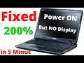 Download Lagu ( Fixed ) Laptop Power on But No Display ( Black / Blank Screen ) Problem in HP/ Dell / Asus /Lenovo