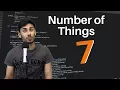 Hour of Python - Coding Challenge 7 Number of Things