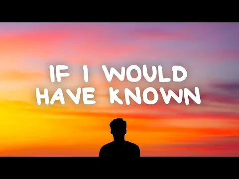 Download MP3 Kyle Hume - If I Would Have Known (Lyrics)