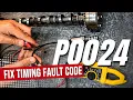 How to Test Fix P0024 Exhaust Camshaft Position Timing Over Advanced Bank 2 - Engine Fault Code