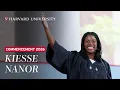 Kiesse Nanor Delivers the Latin Salutatory Harvard Commencement 2026