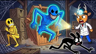 Monster Attack In The Basement! 📦 Animal Hospital Survival Challenge