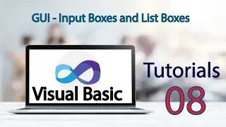 Visual Basic Tutorial 8 GUI Input Boxes and List Boxes
