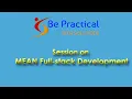 MEAN full stack development training in bangalore be-practical com