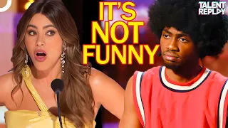 too funny to handle josh alfred s unique humor stuns agt 2023 