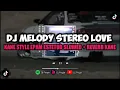 Download Lagu Dj Melody Stereo love kane  Bye dj pinpin || Sound CINEMATIC motor 🔥🔥