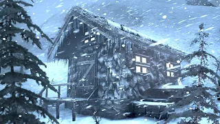 Surviving EXTREME Russian Winter Of 2025 Blizzard Sound For Sleeping 