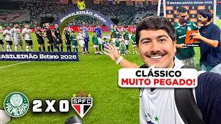 NUBANK PARQUE LOTADO E MAIS UMA VITÓRIA DO VERDÃO NO CHOQUE-REI! Palmeiras 2x0 São Paulo