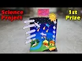Layers of earth atmosphere project model Science Project for school 2025