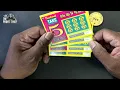 Instant Take 5 Scratch Off New York State Lottery Set of 4 Ticket Scratchers