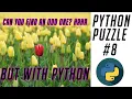 FIND THE ODD INT PYTHON PUZZLE