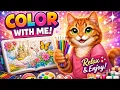 Learn to Color to Reduce Daily Stress Day 1