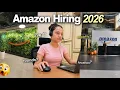 AMAZON HIRING Latest update Eligibility Salary How to apply