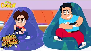 Titoo ka video game | Titoo Funny Cartoon Compilation | Hindi Cartoon for Kids #titoo