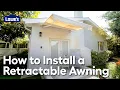 How to Install a Retractable Awning How To Anything