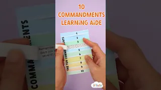 10 commandments learning aide