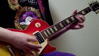 Thin Lizzy Don T Believe A Word Guitar Cover 