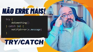 Como usar TRY CATCH e THROW ERROR no JAVASCRIPT AULA para INICIANTES