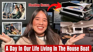 Ang Una Naming Araw Tumira Sa Houseboat Ganto Pala Ang Buhay Bangka 