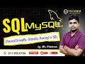 Clauses GroupBy OrderBy Having in SQL SQL MySQL Tutorial Title TechidZ by Srinivas