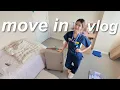 Move in vlog 📦 starting life in my new hospital accom!