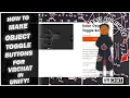 How to Create a Udon Object Toggle Button EASY VRChat Unity Tutorial