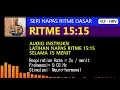 Download Lagu Audio Instruksi Latihan Napas Ritme 15:15 selama 15 menit
