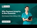 Payment Integrity vs Claims Editing What Changed in 2025 Healthcare RCM