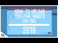 How to upload your HTML website to the internet FOR FREE rieth andal