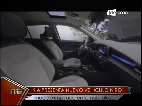 Kia presenta nuevo vehículo Niro modelo inspirado en la naturaleza