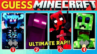 Guess the Minecraft Character by Voice Sound Ultimate Minecraft Rap Showdown Quiz