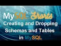 Episode-006 - Creating and Dropping Schemas and Tables in MySQL
