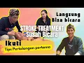 Pertolongan pertama serangan stroke Lidah susah bicara mulut miring Lakukan sendiri do it your self