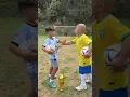 Download Lagu 🇧🇷 mini RONALDO x mini MARADONA 🇦🇷 - BRASIL x ARGENTINA #shorts