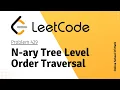 Leetcode429 N-ary Tree Level Order Traversal