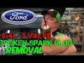 Ford 5 4L Broken Spark Plug Removal Don t Panic It s Easy with Lisle 65600
