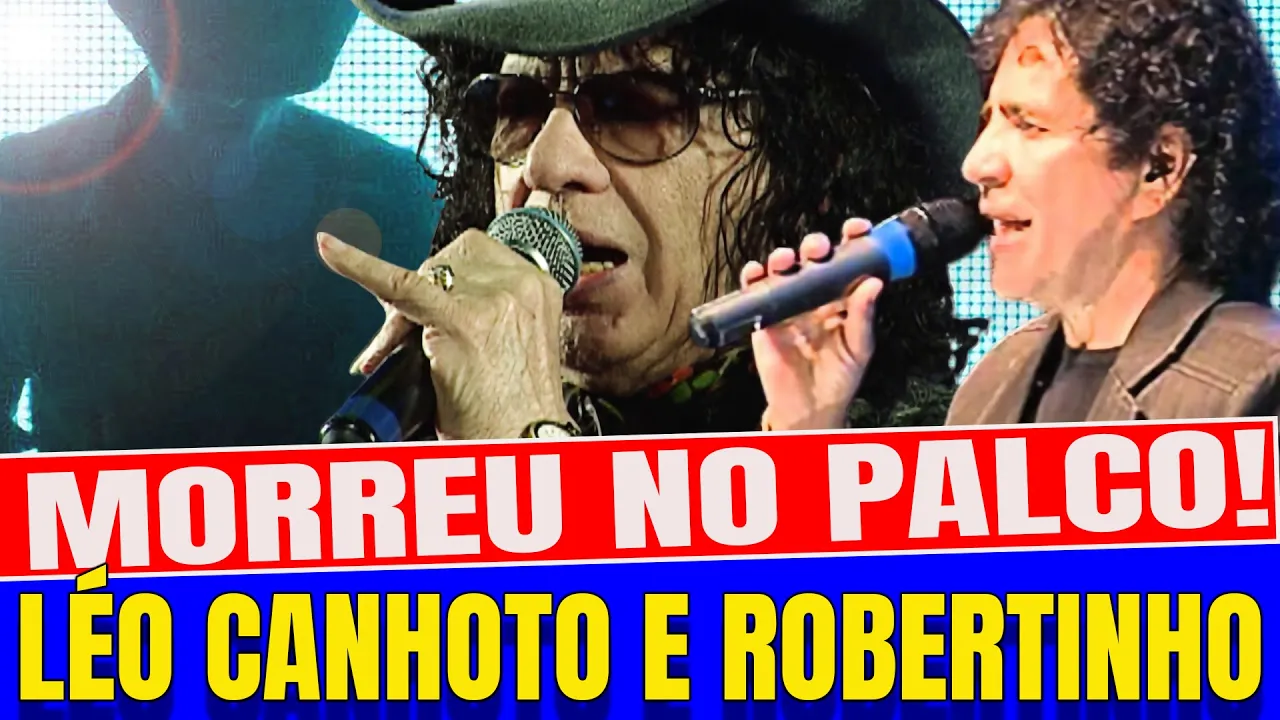 LÉO CANHOTO E  ROBERTINHO DUPLA  SERTANEJA INOVADORA - TEVE O EPISÓDIO DE UMA PESSOA MORTA NO PALCO