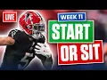 Fantasy Football Week 11 Start or Sit Lineup Advice 2024