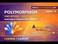 Polymorphism in Java Runtime vs Compile Time OOPS Module 3 5 AARAMBH