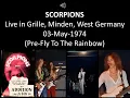 Lagu Scorpions - Live in Minden, West Germany 03-May-1974